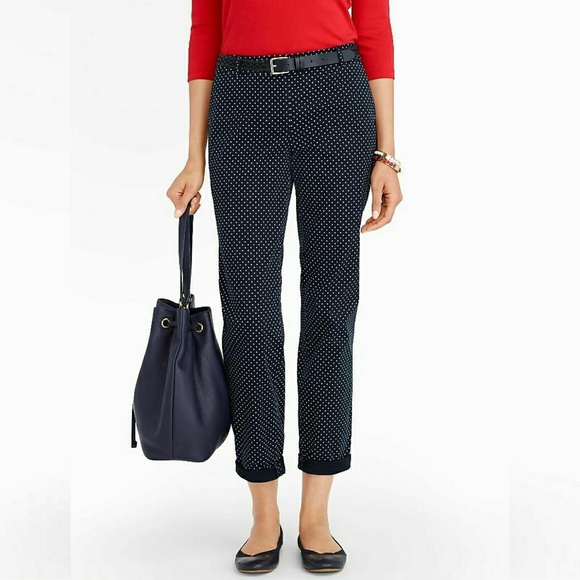 Talbots Pants - Talbots The Weekend Chino Pants Polka Dot